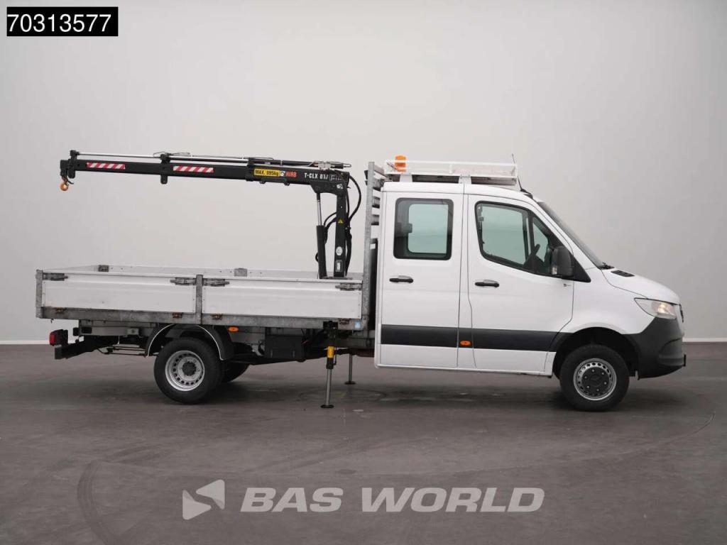 Mercedes-Benz Sprinter 514 CDI Automaat Kraanwagen 995kg HIAB T-CLX 018 B-2 Dubbel Cabine Trekhaak Airco Imperiaa Photo 8