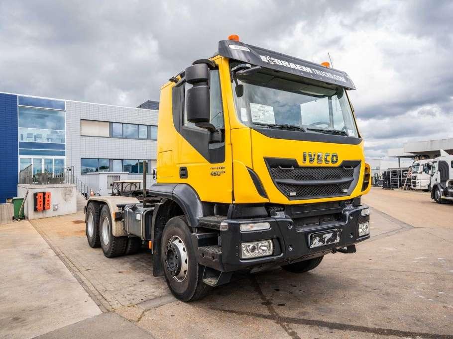 Iveco TRAKKER 450-6X4+SEMI+HIAB 288EP-5 Photo 2