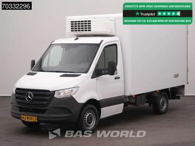 Mercedes-Benz Sprinter 317 CDI Automaat Koelwagen Achterdeuren Thermo King V-500 MAX 380v Stekker Navi Airco Came sold by BAS World B.V.