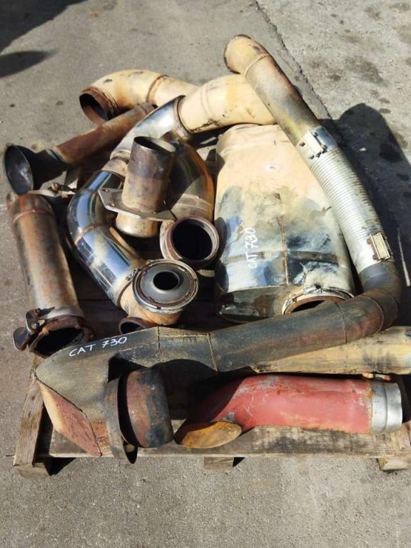 Muffler for Caterpillar 730 Photo 1