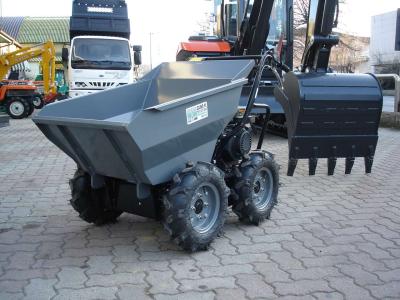Gior 300 DUMPER 4 RUOTE MOTRICI - PORTATA KG 300 sold by Giordano Srl