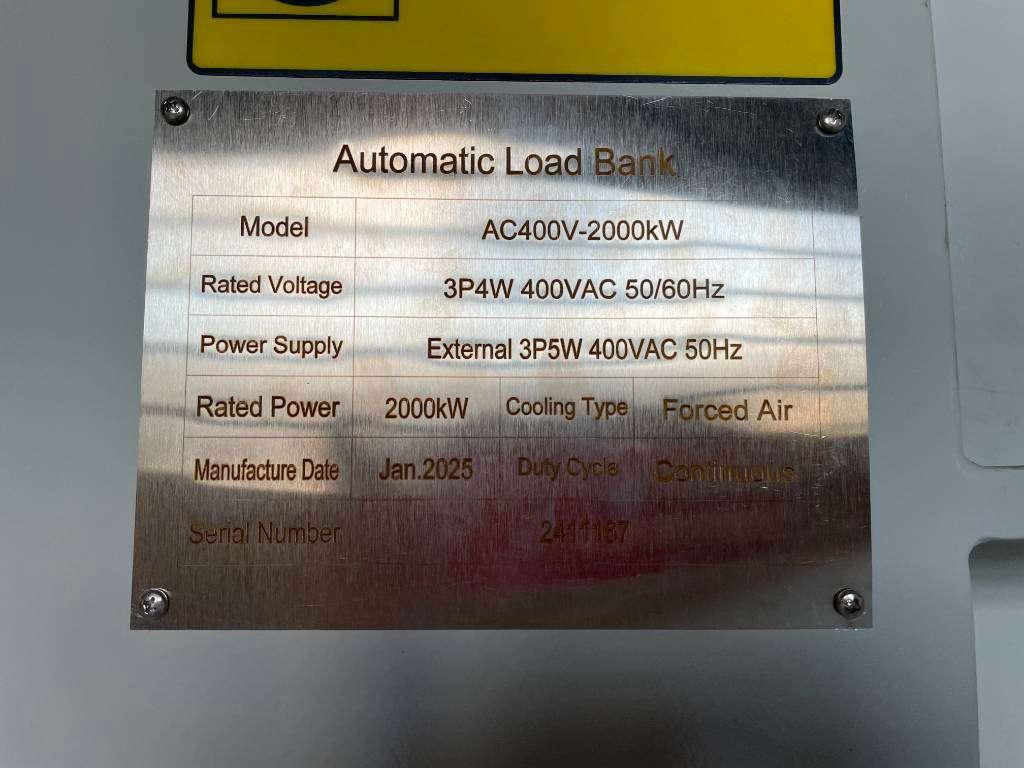 DPX Power Loadbank AC400V-2.000 kW - DPX-30028 Photo 6