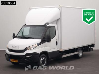 Iveco Daily 35C14 1000KG Laadklep 233cm Hoog Zijdeur Dubbellucht Bakwagen Airco Camera Lat om Lat D'Holla sold by BAS World B.V.