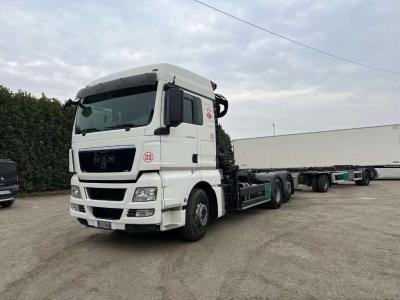 Man TGX 26.480 SCARRABILE CON GRU Photo 1