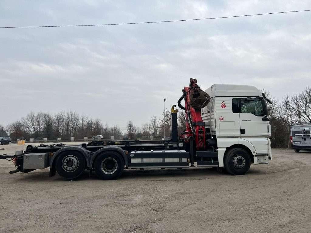 Man TGX 26.480 SCARRABILE CON GRU Photo 8