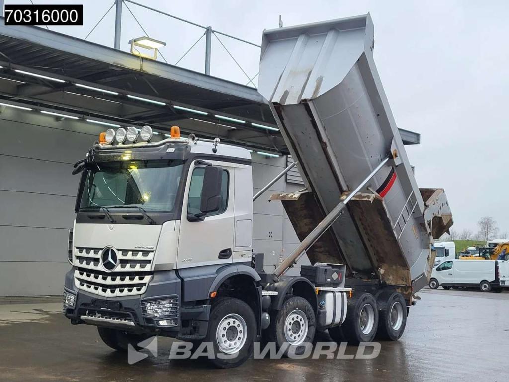 Mercedes-Benz Arocs 4151 8X4 18m3 tipper steel suspension Big-Axle Automatic Euro 6 Photo 2