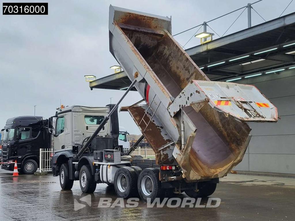 Mercedes-Benz Arocs 4151 8X4 18m3 tipper steel suspension Big-Axle Automatic Euro 6 Photo 3