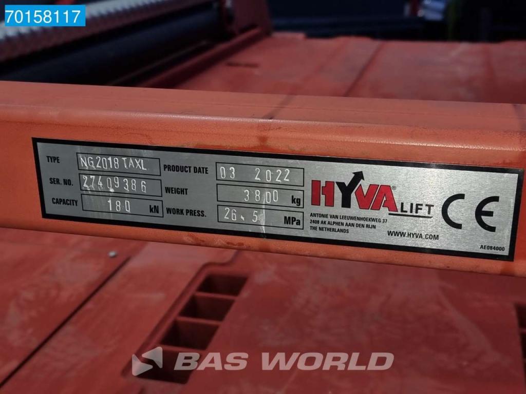 Hyva 18t 6X2 18 tons HYVA NG2018TAXL with mounting kit Photo 18