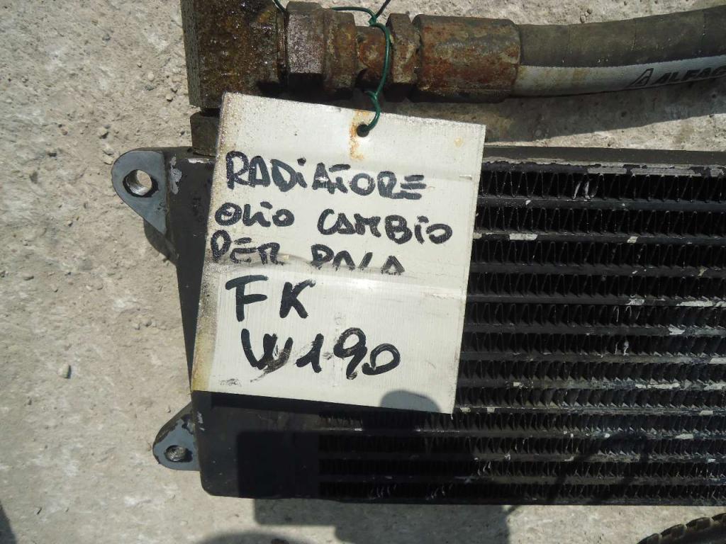 Transmission oil cooler for Fiat Kobelco W190 Photo 4