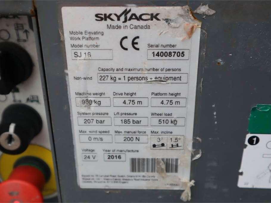 SkyJack SJ16 Electric Photo 13