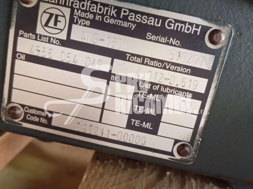 4 WG 160 Transmission for ZF 4 WG 160 Photo 5