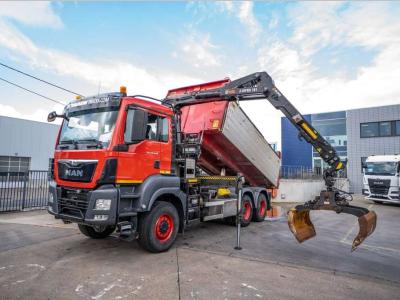 Man TGS 26.400 BB 6x6 + HIAB Z-PRO 191 sold by Braem NV
