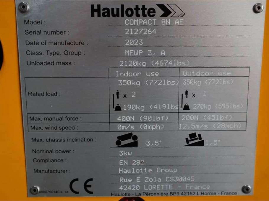 Haulotte Compact 8N Photo 16