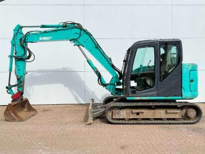 Kobelco SK85 - Hammer Lines / Quick Coupler sold by Boss Machinery