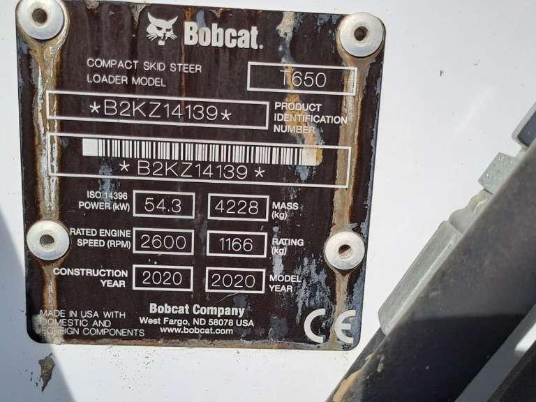 Bobcat T650HFJ Photo 9