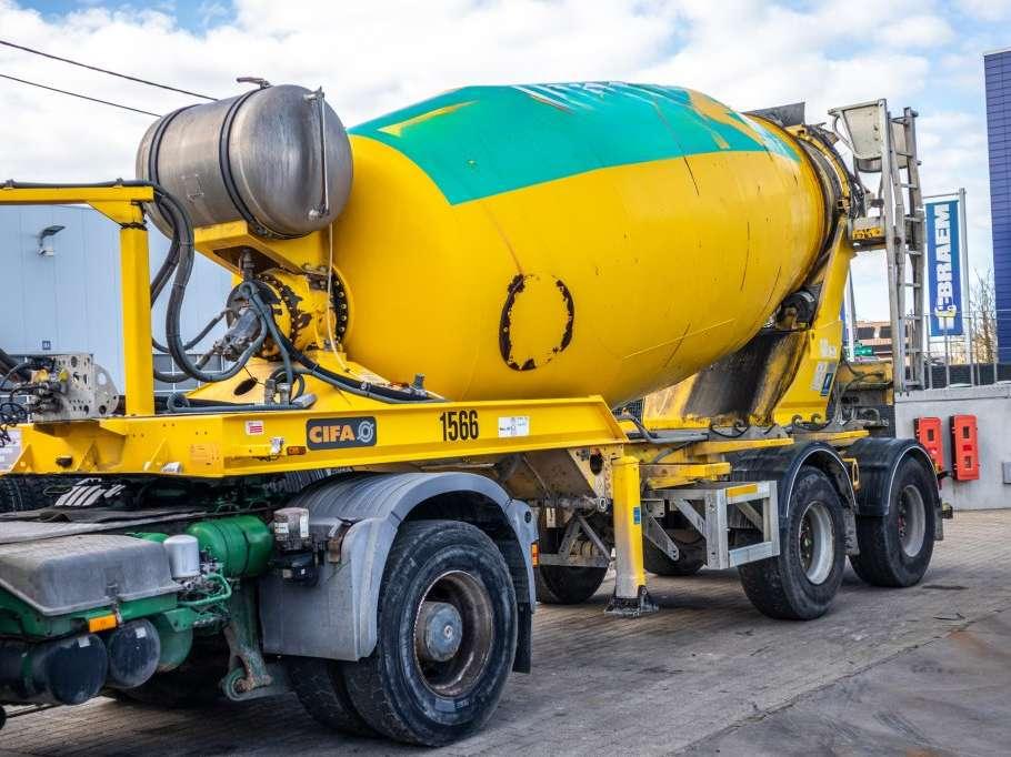 Cifa BETON MIXER/MALAXEUR/MISCHER-12M3- STEERING AXLE Photo 1