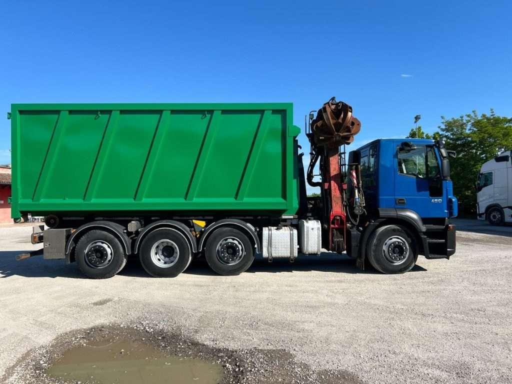 Iveco STRALIS 260.450 SCARRABILE CON GRU Photo 6