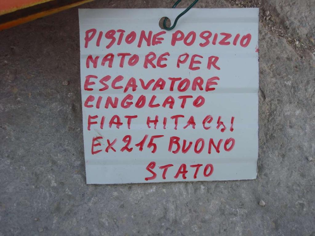 Positioner piston for Fiat Hitachi EX 215 Photo 5