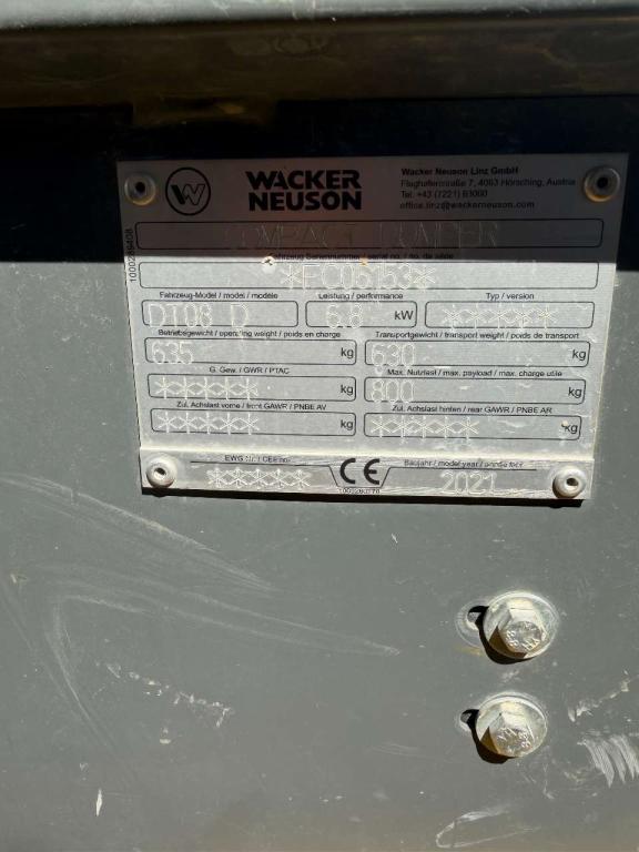 Wacker Neuson DT08 Photo 4