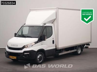 Iveco Daily 35C14 Laadklep Bakwagen Airco Cruise Euro6 Meubelbak Koffer Ladebordwand LBW Taillift A/C Cru sold by BAS World B.V.