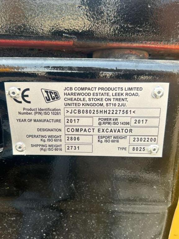 JCB 8025 ZTS Photo 10