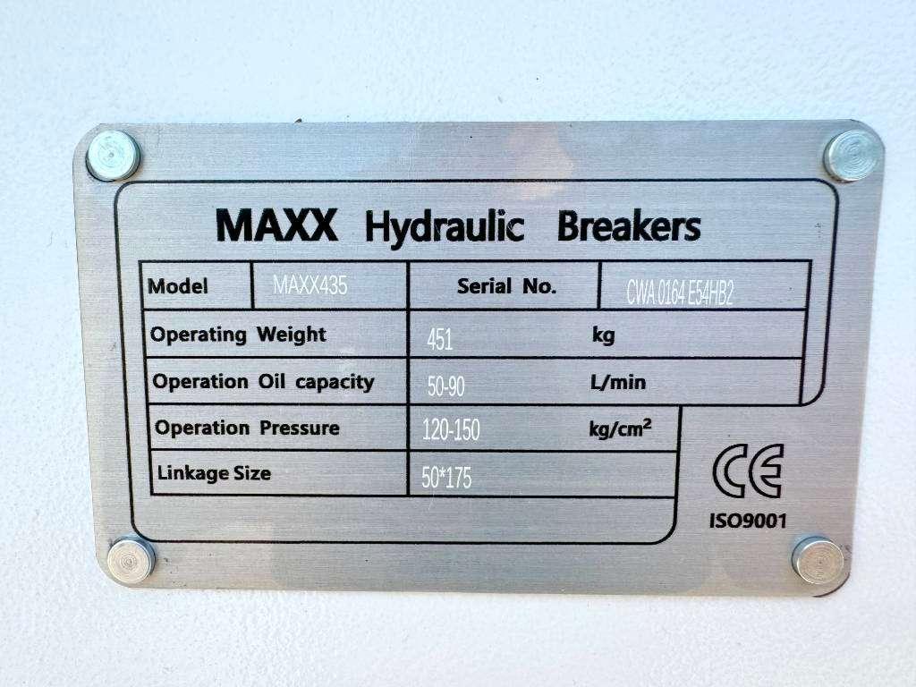 Maxx 435 Hammer / 6-9ton / hydraulic breaker / NE Hydraulic hammer Photo 9