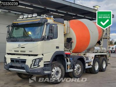 Volvo FMX 460 8X4 Intermix 9m3 Mixer Automatic Full Steel Euro 6 sold by BAS World B.V.