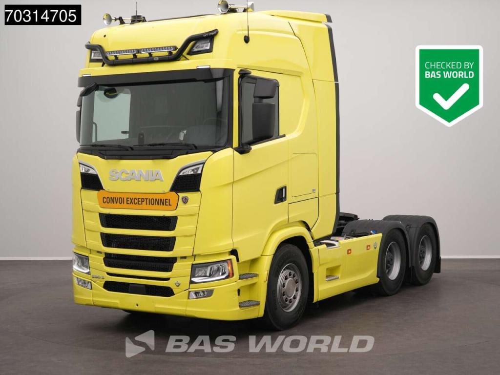 Scania S590 6X4 Full-Air Retarder 2xTanks Big-Axle Standklima Leder Navi Photo 1