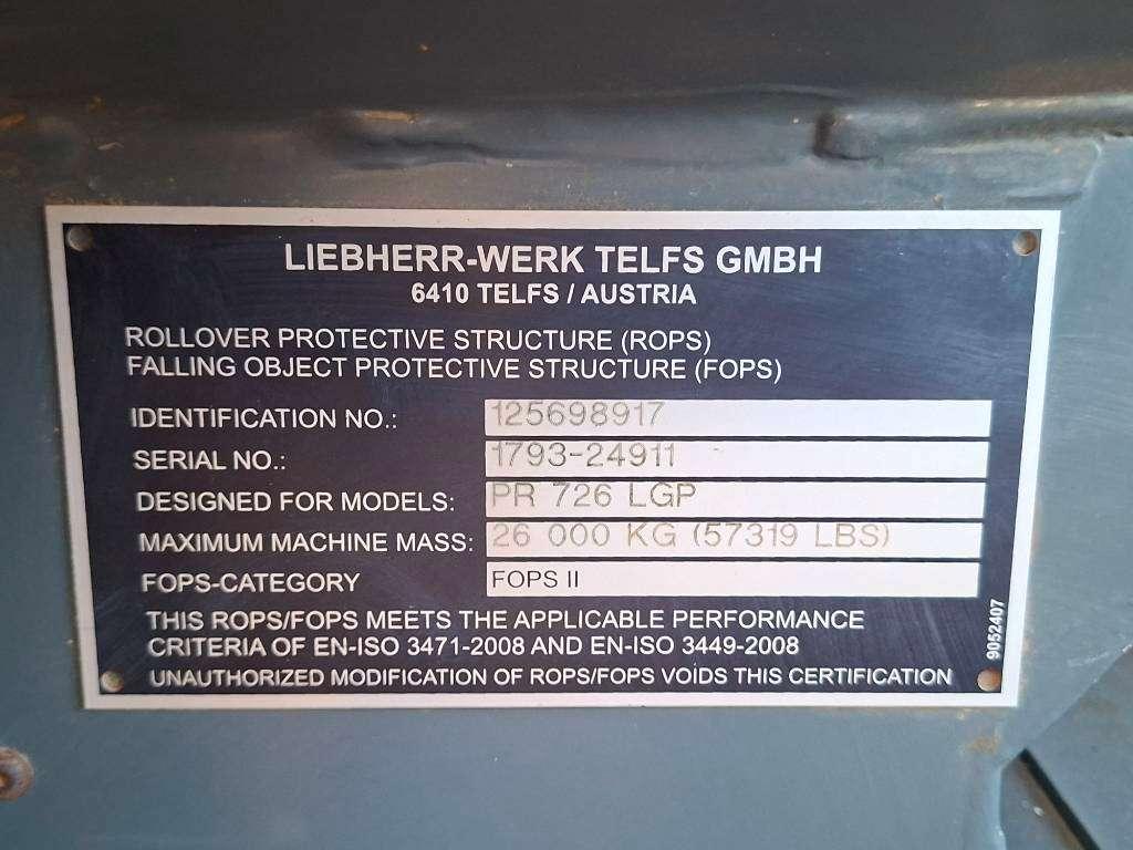 Liebherr PR726LGP Photo 19