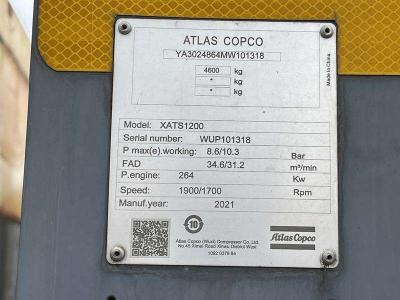 Atlas Copco XATS 1200 CUD sold by Machinery Resale