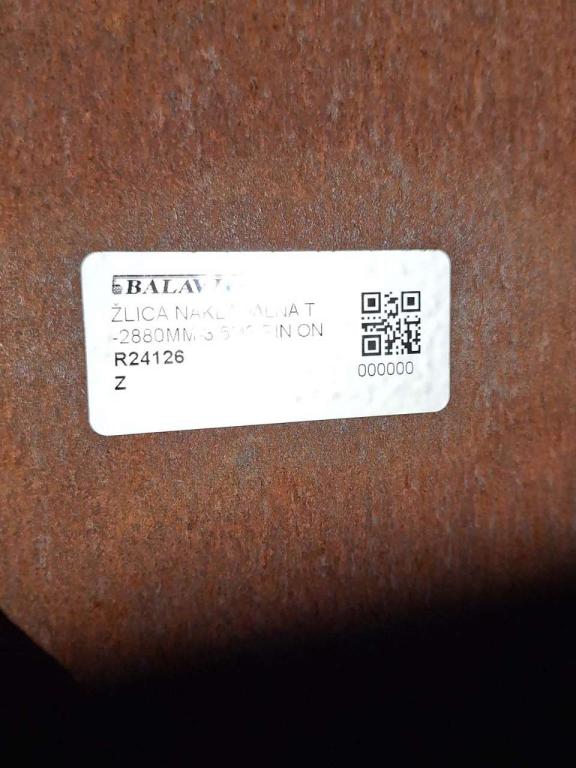 pin-on 2800 mm for Volvo L120F/G/H Loader bucket Photo 7