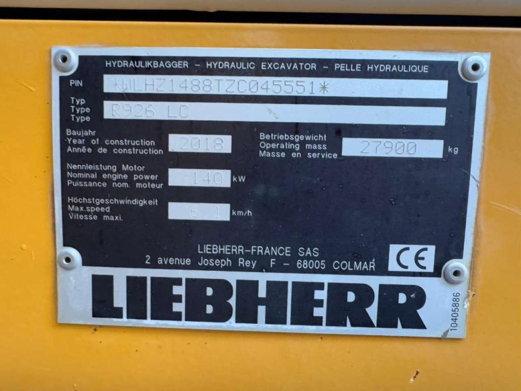 Liebherr R926 LC Photo 30
