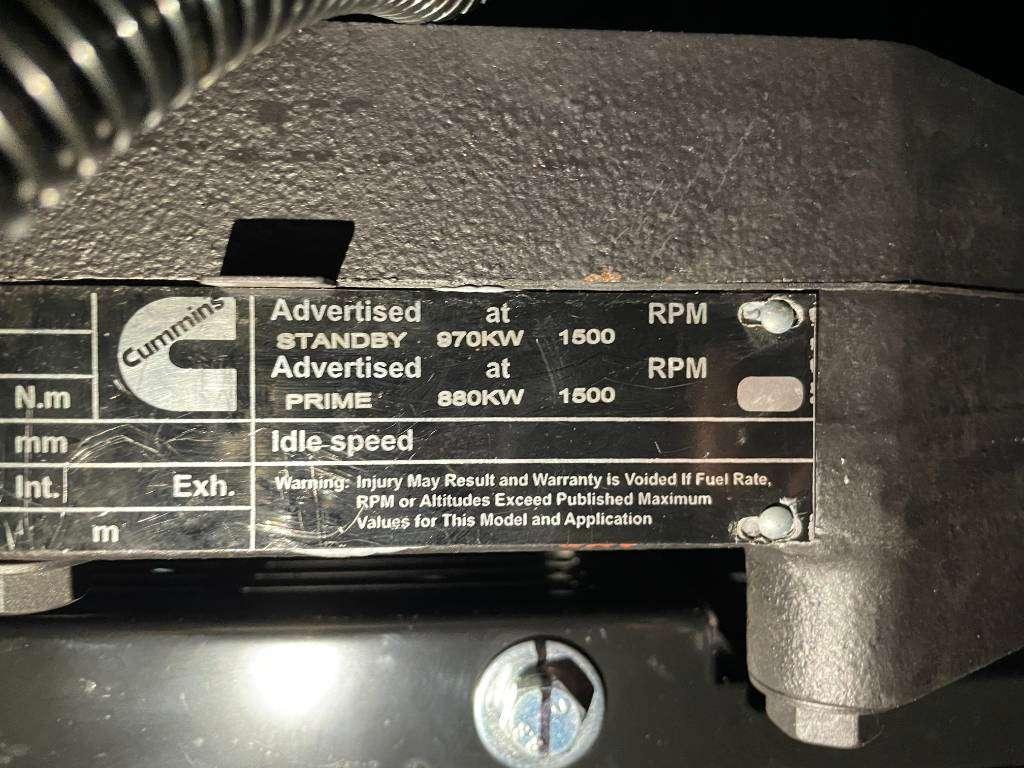 Cummins KTA38-G5 - 1100 kVA Generator - DPX-18815 Photo 12