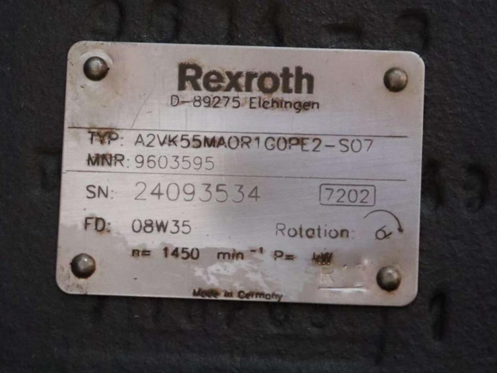 Rexroth A2VK55MAOR1G0PE2-SO7 Photo 6