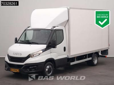 Iveco Daily 35C16 3.0L Laadklep Dubbellucht Bakwagen Airco Cruise Euro6 Meubelbak Koffer A/C Cruise contr sold by BAS World B.V.