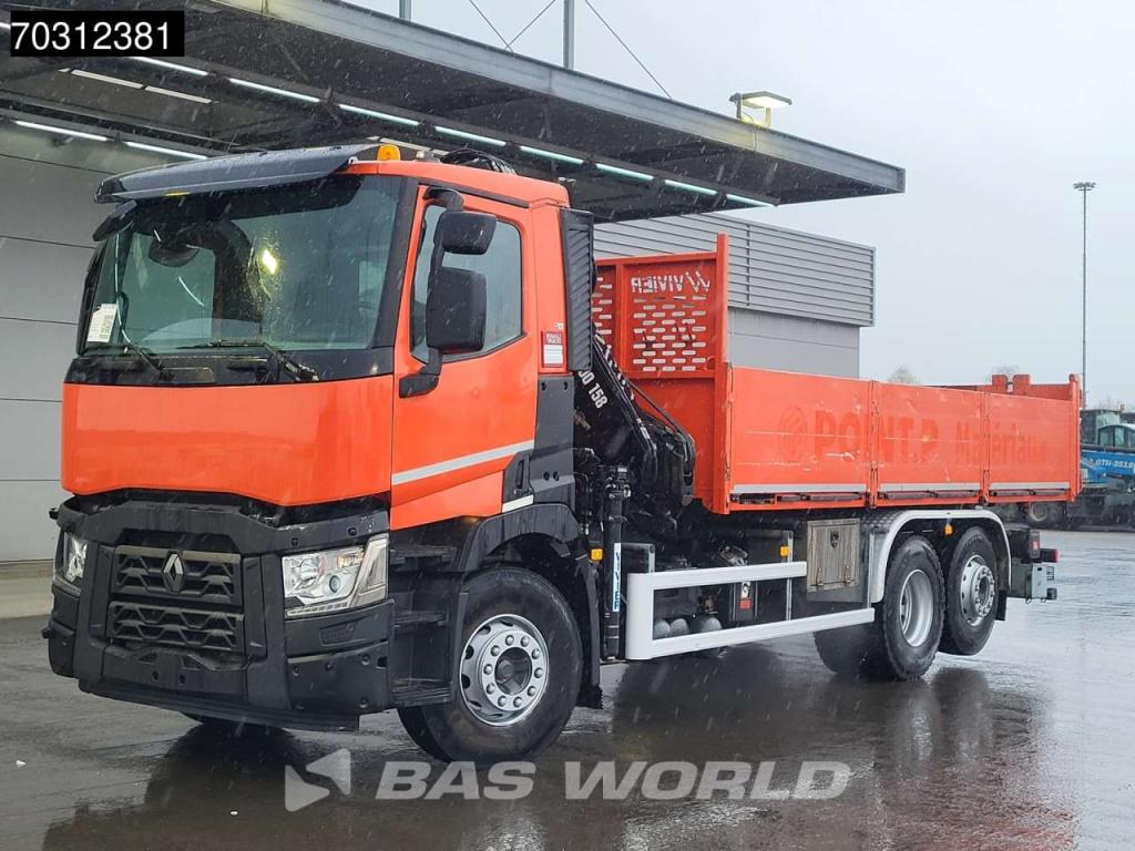 Renault C 430 6X2 HIAB X-HIDUO 158BS-3 Crane + Tipper Euro 6 Photo 11