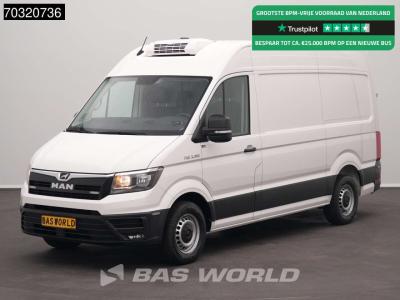 Man TGE 3.180 Automaat Koelwagen Thermo King V-300 MAX L3H3 180PK Airco Cruise Camera Euro6 L2H2 Koel K sold by BAS World B.V.
