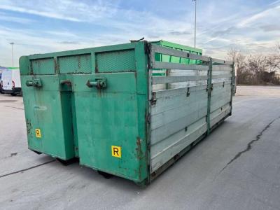 CONTAINER SCARRABILE USATO A PIANALE CON SPONDE sold by Aurora Srl