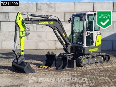 Zoomlion ZE35 GU FACTORY WARRANTY - CW/3 BUCKETS- CE CERTIFIED sold by BAS World B.V.