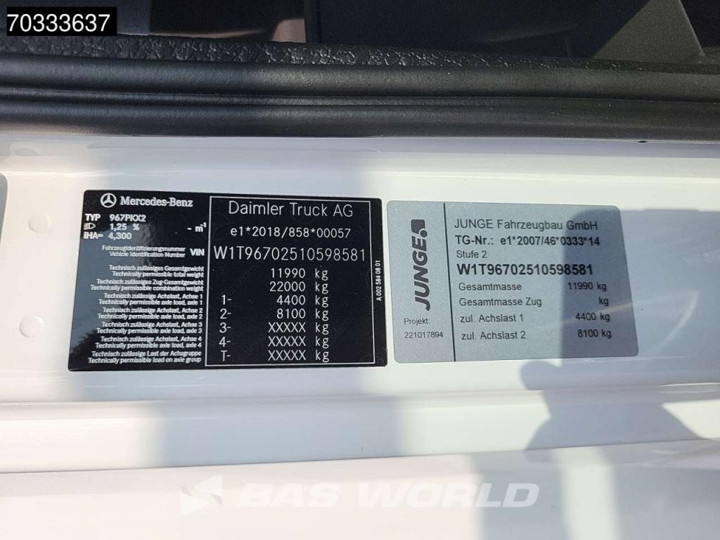 Mercedes-Benz Atego 1223 4X2 12tonner Automatic Airco Euro 6 Photo 29
