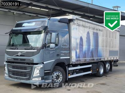 Volvo FM 420 6X2 Curtainsides 2500kg Ladebordwand Lift+steering axle VEB+ ACC Euro 6 sold by BAS World B.V.