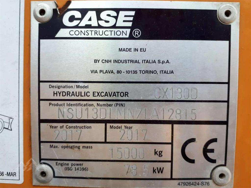 Case CX130D LC Photo 6