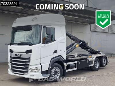 Daf XF 480 6X2 COMING SOON! NEW HYVA 26-60S Lift+Steering axle Standklima ACC sold by BAS World B.V.