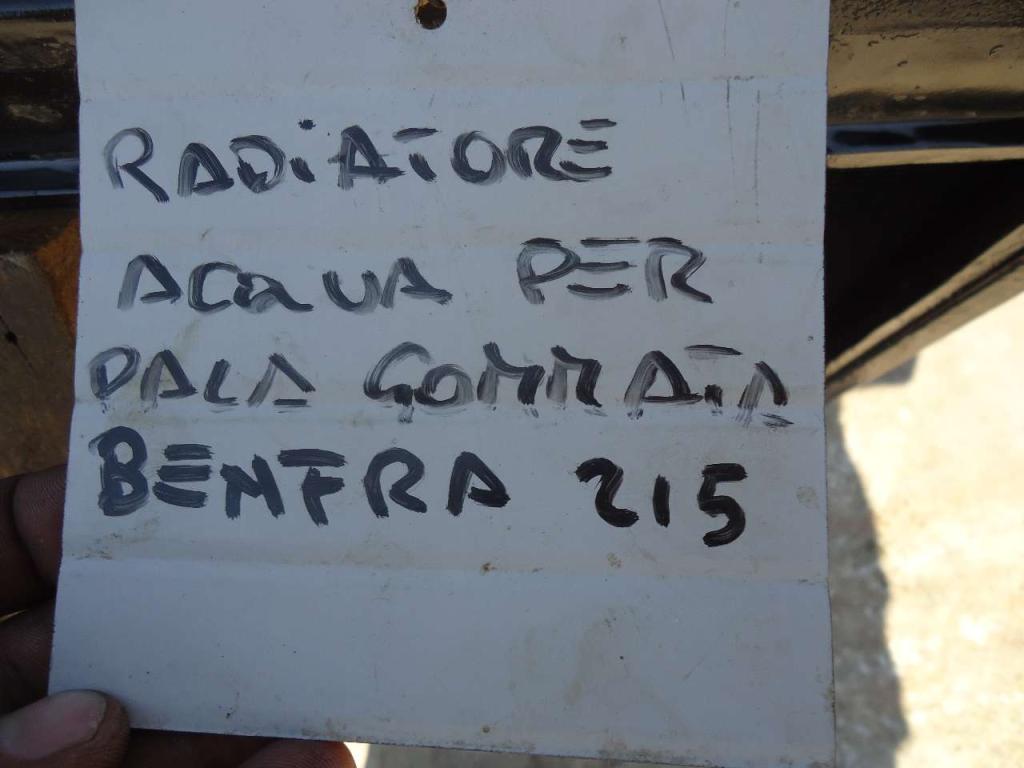 Water radiator for Benfra 215 Photo 5