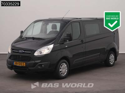 Ford Transit Custom 125pk Dubbel Cabine L2H1 Navi Trekhaak Airco Cruise Camera Parkeersensoren v+a DC Do sold by BAS World B.V.