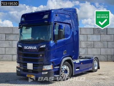Scania R500 R 4X2 NL-Truck APK 04-2027 Retarder 2xTanks Leder ACC Standklima sold by BAS World B.V.