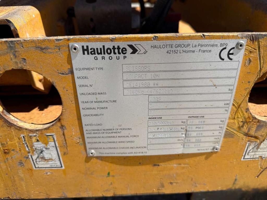Haulotte Compact 10N Photo 5