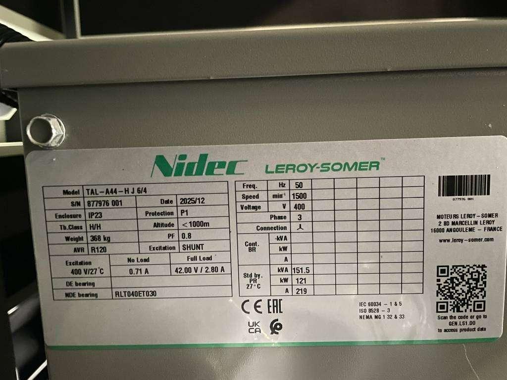 Cummins 6BTAA5.9-G2 - 155 kVA Generator - DPX-19837 Photo 16
