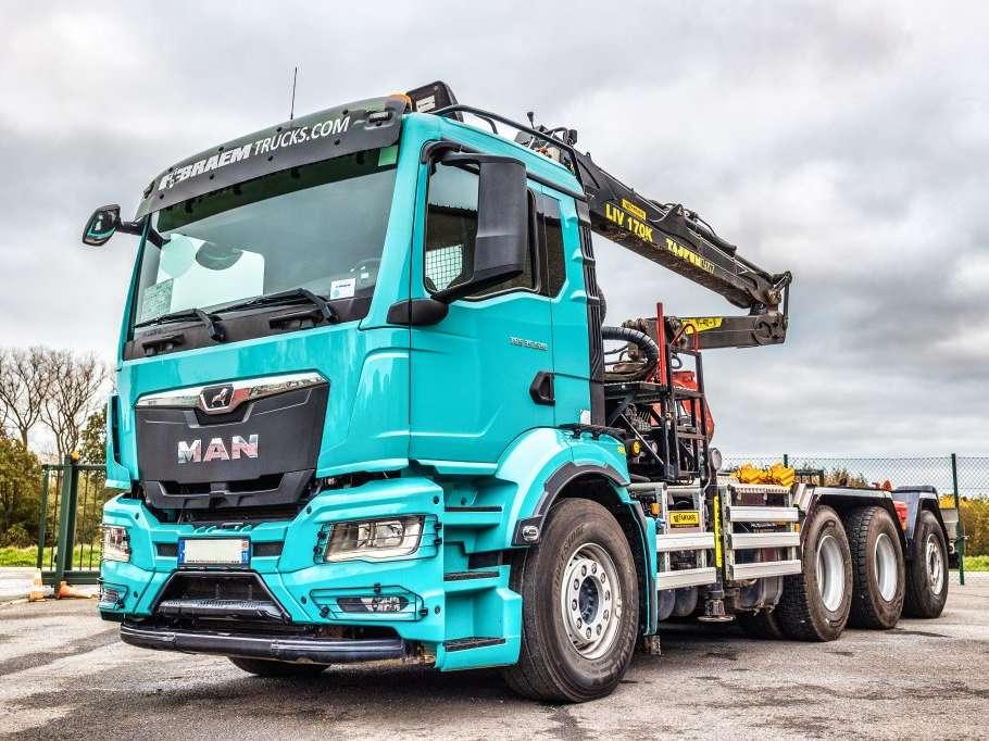 Man TGS 35.520 BL-8x4-4 BL+TAJFUN L170 K Photo 3