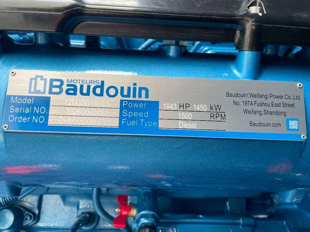 Baudouin 12M33G1650/5 - 1650 kVA generator - DPX-19884 Photo 11